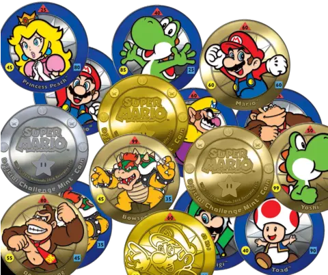 Challenge Coins Super Mario Official Challenge Mint Coin Png Mario Coins Png