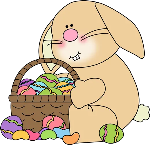 52 Easter Bunny Clipa Clip Art Clipartlook Transparent Background Bunny Easter Easter Basket Clip Art Png Bunny Clipart Png