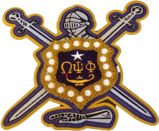 Home Omega Psi Phi Chenille Patches Png Omega Psi Phi Shield Png