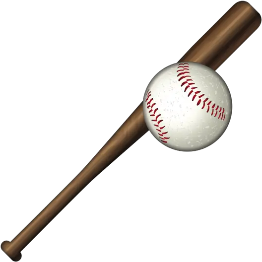 Emoji U2013 The Official Brand Baseball Bat Baseball Bat Emoji Png Baseball Bat Transparent