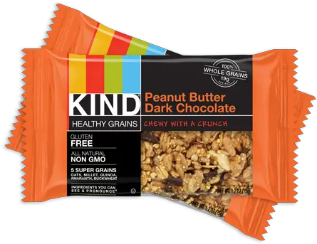 Kind Healthy Grains Bar Peanut Butter Dark Chocolate Box5 Kind Bar Blueberry Vanilla Png Grains Png