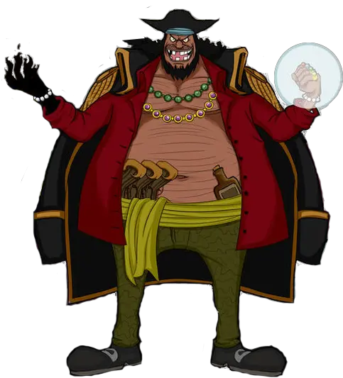 Download Blackbeard Teach One Piece Png One Piece Png