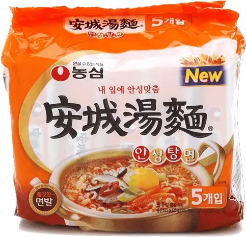 Ansung Tangmyun Instant Noodles Mandp 125g5 Nongshim Ramen Png Ramen Noodles Png