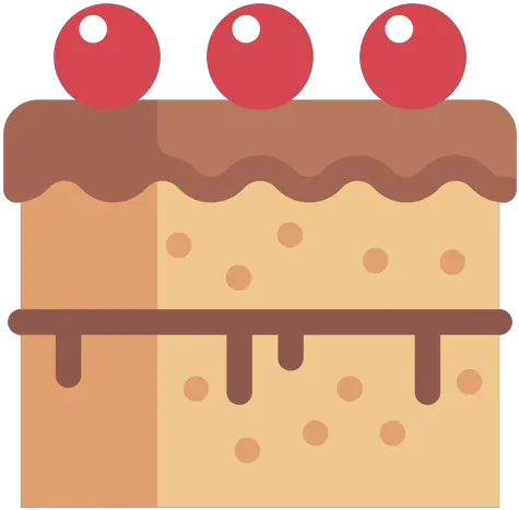 Cherry Cake Icon Transparent Png U0026 Svg Vector Bolo Quadrado Png Vector Vector Cake Icon