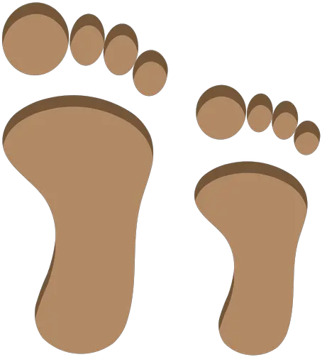 Footprints Icon Of Flat Style Available In Svg Png Eps Clip Art Foot Prints Png