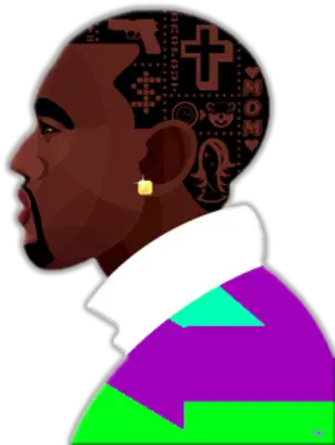 Download Kanye West Cartoon Psd Kanye West Cartoon Png Kanye West Png