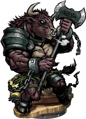 Download Hd Minotaur Gladiator Ii Figure Wiki Transparent Minotaur Gladiator Png Gladiator Png