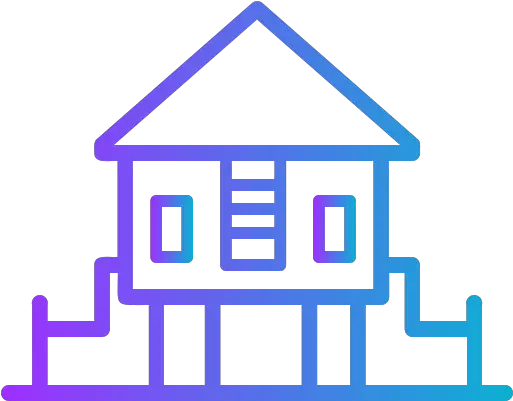 House Icon Home Estate Architecture Vertical Png Purple Home Icon