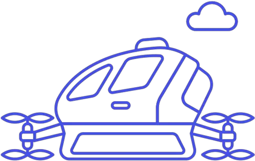 Transportation Drone Free Icon Of Sreamline Uxdrones Line Dot Png Free Drone Icon