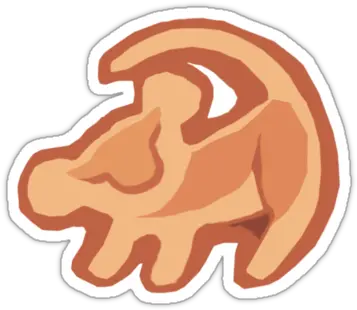 Simbaaaaa Lion King Stickers Simba Lion King Simba Logo Png Simba Png