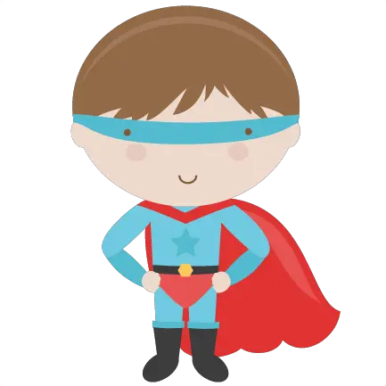 Little Boy Cartoon Clipart 85317 Kid Super Hero Png Little Boy Png