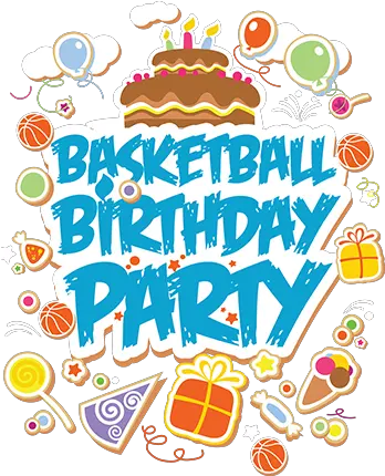 Basketball Birthday Party Png
