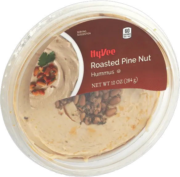 Hy Vee Select Roasted Pine Nut Hummus Hyvee Aisles Online Corn Tortilla Png Hummus Png