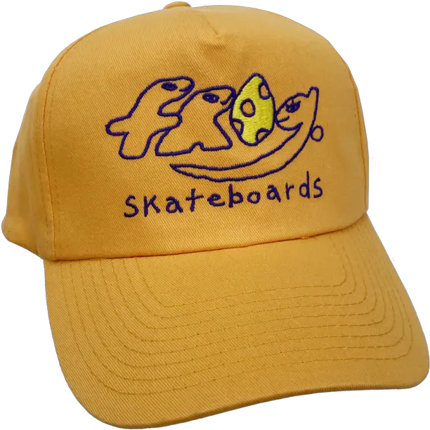 Frog Dino Logo 5 Panel Cap Yellow Logo 5 Panel Png Nike Sb Icon Snapback Hat