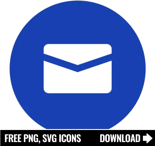 Free Email Icon Symbol Png Svg Download Mail Svg Blue Mailbox Icon Vector