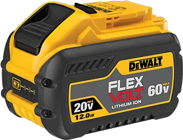 Learn More About Flexvolt 60 90 U0026 120 Ah Batteries Dewalt 60v Battery Png Dewalt Logo Png