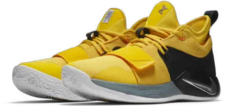 Nike Paul George Pg 25 Amarillo Chrome Black Bq8452 700 Mens Size 10 Paul George Shoes 5 Png Paul George Png