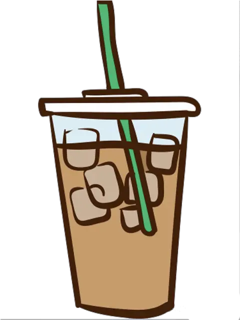 Iced Coffee Png Starbucks Iced Coffee Drawing Iced Coffee Png