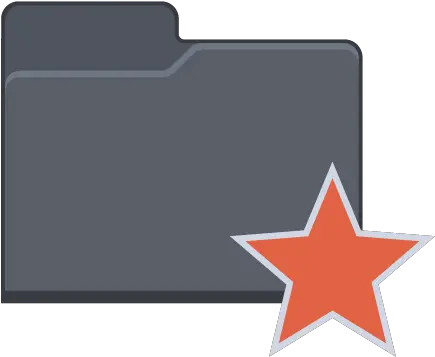 Star Folder Icon Flat Iconset Pelfusion Star In Folder Png Avatar Folder Icon