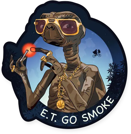 Et Go Smoke Private Club For Members Only Go Smoke Png Weed Smoke Png