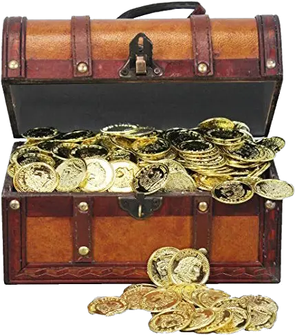 Opened Treasure Chest Transparent Pirate Treasure Chest Png Treasure Chest Transparent