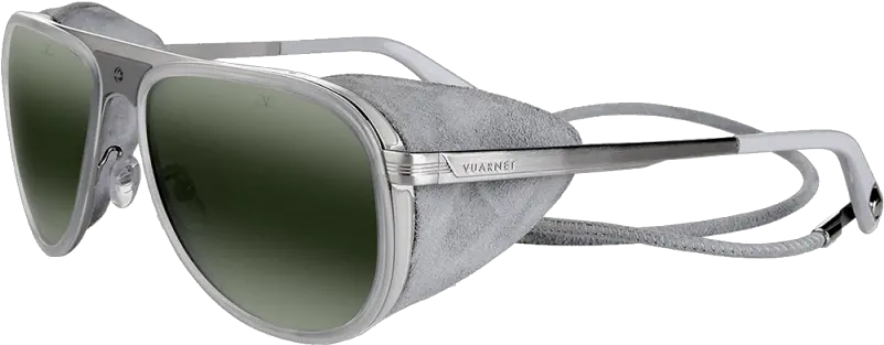 Vuarnet Glacier 1315 Grey Greylynx Leather Side Covers James Bond Sunglasses Vuarnet Glacier 1315 Png Movie Marque Icon Png