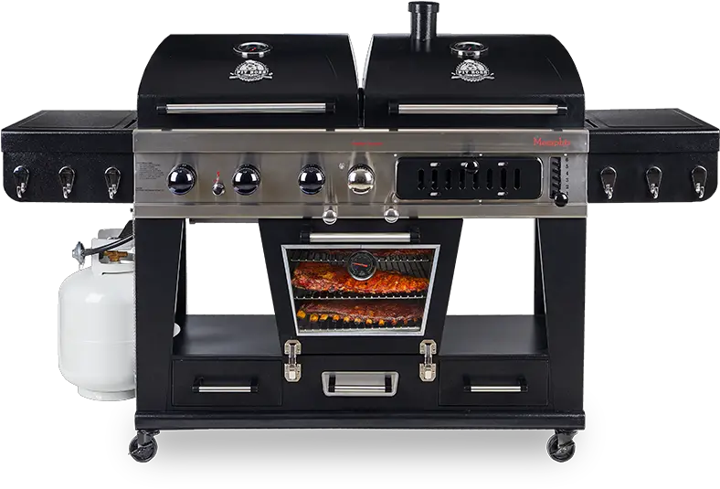 Pit Boss 46 Gas And Charcoal Combo Grill Pit Boss Grills Png Pelican 10 Ft Premium Icon Vs Sun Dolphin