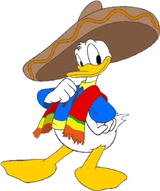 Duck Clipart Donald Duck Three Caballeros Png Duck Clipart Png