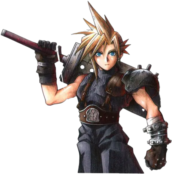 Cloud Strife Png Free Image Final Fantasy 7 Avatar Cloud Strife Png
