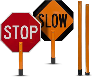 Png Road Signs Hand Sign Stop U0026 Free Paddle Sign Slow Stop For Sale Sign Png