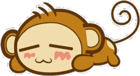 Monkey Giant Panda Kawaii Cuteness Ape Monkey Png Download Dibujos De Monos Kawaii Kawaii Potato Png