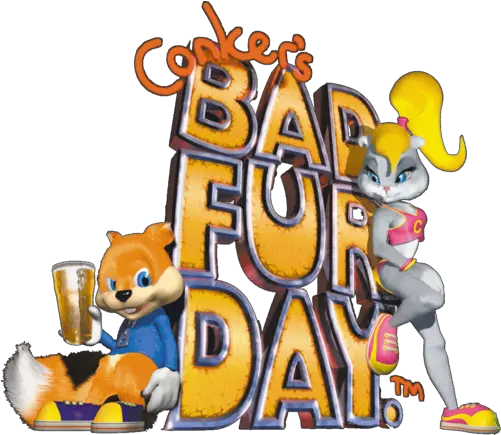 Conkers Bad Fur Day Bad Fur Day Png Conker's Bad Fur Day Logo