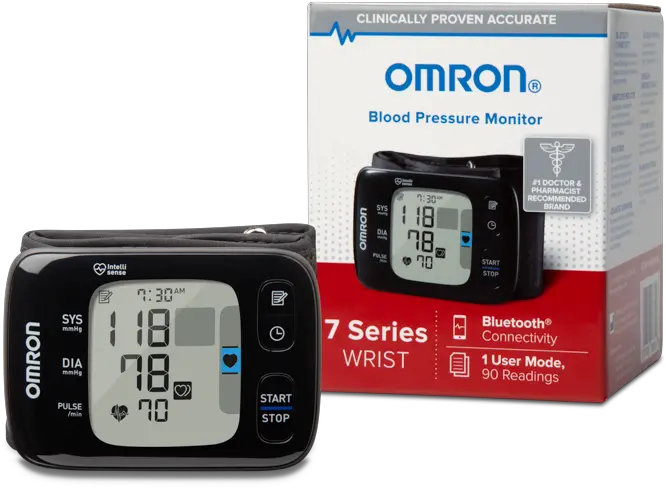 7 Series Wireless Wrist Blood Pressure Monitor Omron 7 Series Wrist Blood Pressure Monitor Png Blood Pressure Monitor Icon