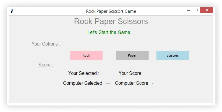 Build Rock Paper Scissors Game Using Python Tkinter Time Rock Paper Scissors Python Tkinter Png Rock Paper Scissors Png