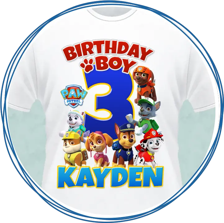 Printable Baby U0026 Kids Iron Paw Patrol Birthday Boy Iron On Shirt Png Barbie Iron On Logo