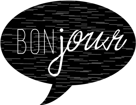 If You Would Love To Use This Bonjour Print I Designed Calligraphy Png Word Bubble Png