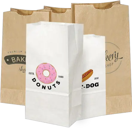 Custom Printed Paper Bags Paper Bag Donut Png Paper Bag Png