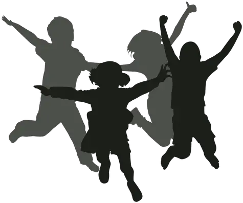 Kids Jumping Silhouette Transparent Png U0026 Svg Vector File Kids Jumping Silhouette Png Kids Png