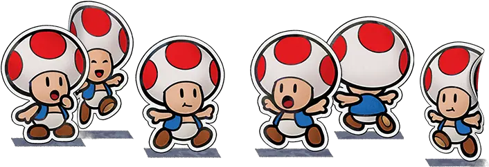 Toad Mario U0026 Luigi Paper Jam Paper Toad Full Size Png Mario And Luigi Paper Jam Paper Toad Toad Png