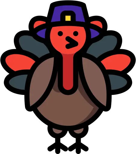 Turkey Free Animals Icons Dot Png Happy Thanksgiving Icon