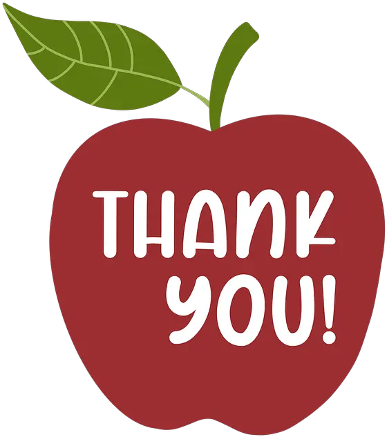 Teacher Appreciation Thank You Free Image On Pixabay Fresh Png Teacher Apple Icon