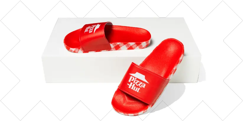 Pizza Hut Shop Pizza Hut Slide Sandals Png Pizza Hut Icon