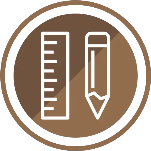 Design Drawing Equipment Pencil Ruler Free Icon Of Vertical Png Pencil Ruler Icon