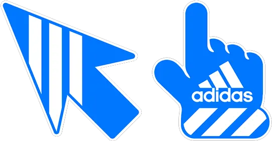 Adidas Cursor U2013 Custom Browser Extension Vertical Png Addidas Logo Png