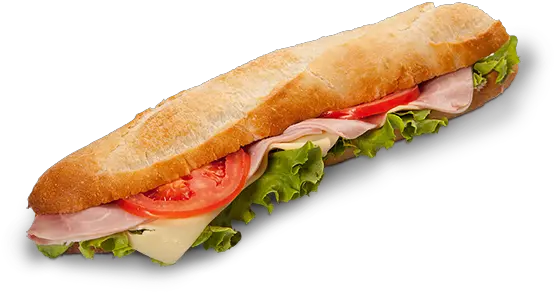 Download Baguettes Sandwich Baguette Png Full Size Png Sub Sandwiches At Vons Subway Sandwich Png