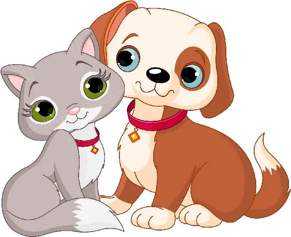 Free Dog And Cat Transparent Download Transparent Background Pet Clipart Png Cat Clipart Transparent