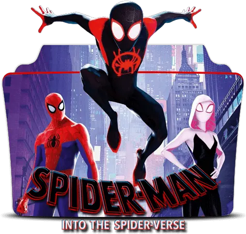 Spider Man Into The Verse Folder Deviantart Spider Man Into The Spider Verse Png Spiderman Icon
