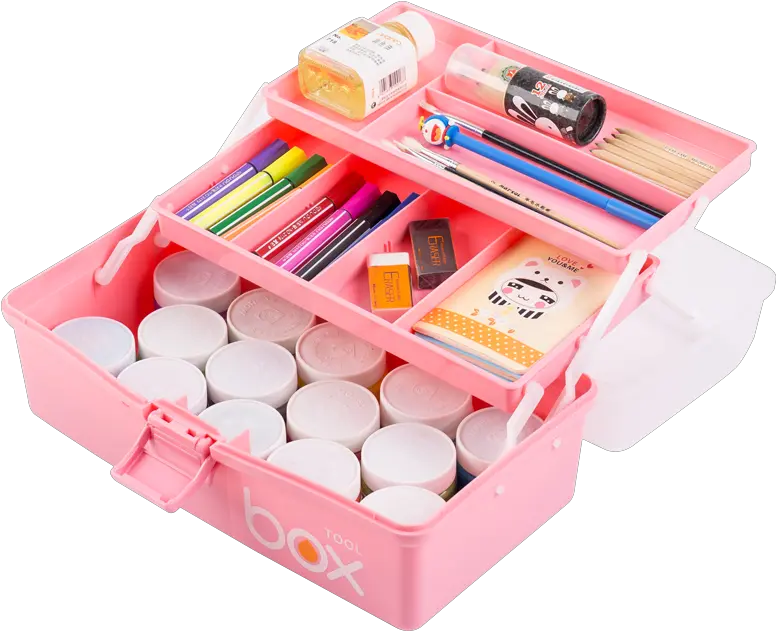 Art Supplies Toolbox Multi Writing Implement Png Art Supplies Png