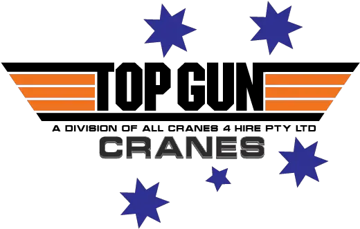 Portable Crane Truck Hire Sydney Top Gun Png Top Gun Logo