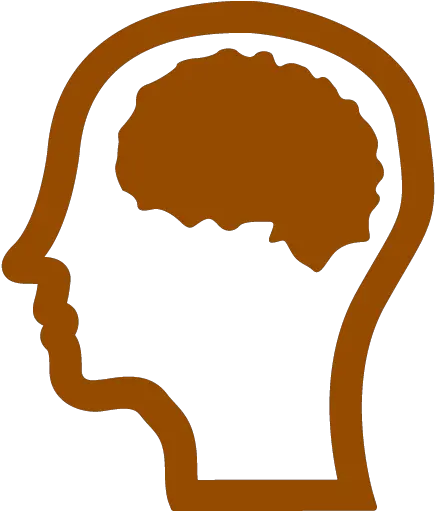 Brown Brain 3 Icon Free Brown Brain Icons Brain Brown Aesthetic Transparent Png Mind Icon